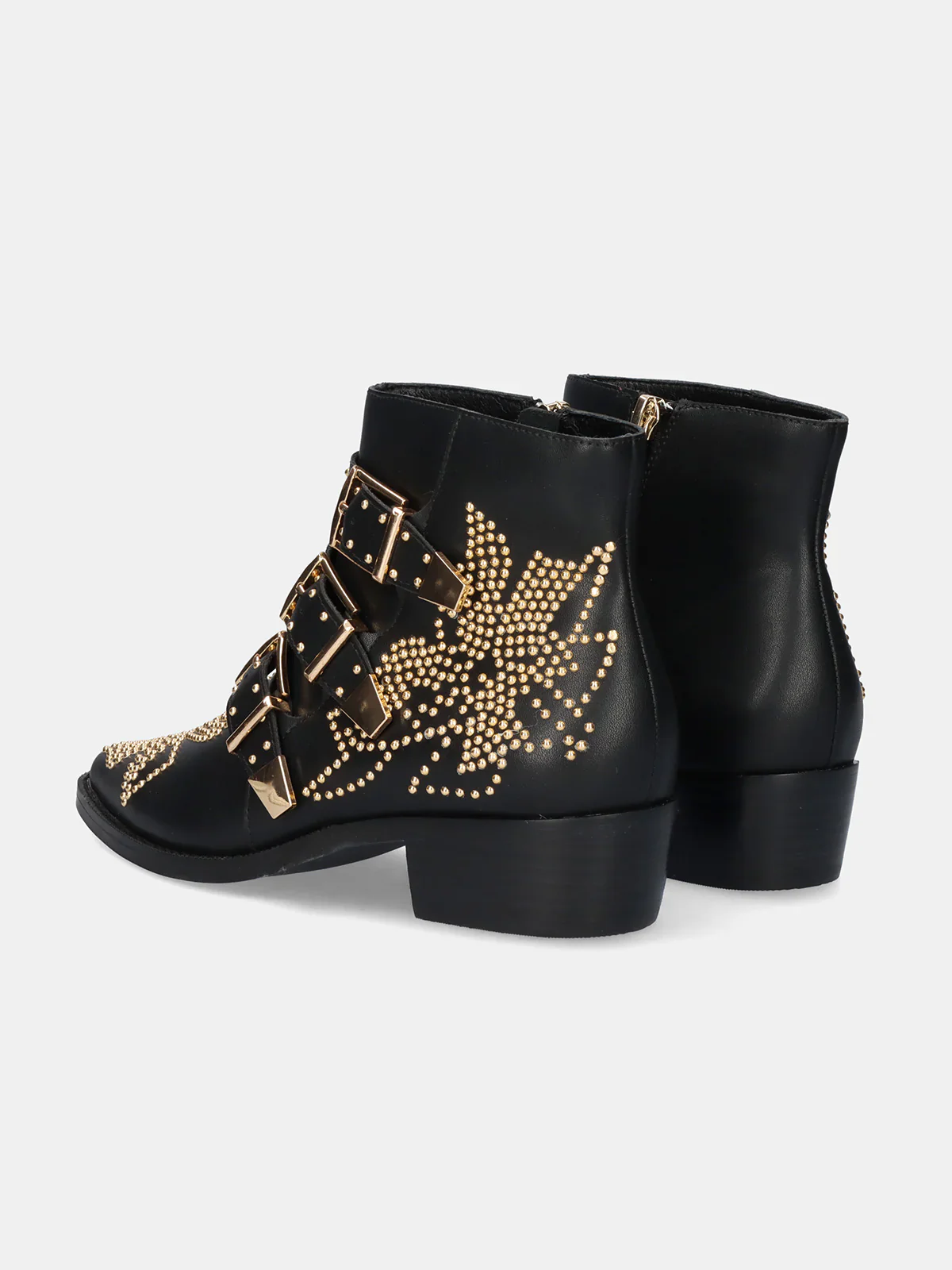 BOTINS BE FREE MILAN 030 BLACK GOLD - Image 5