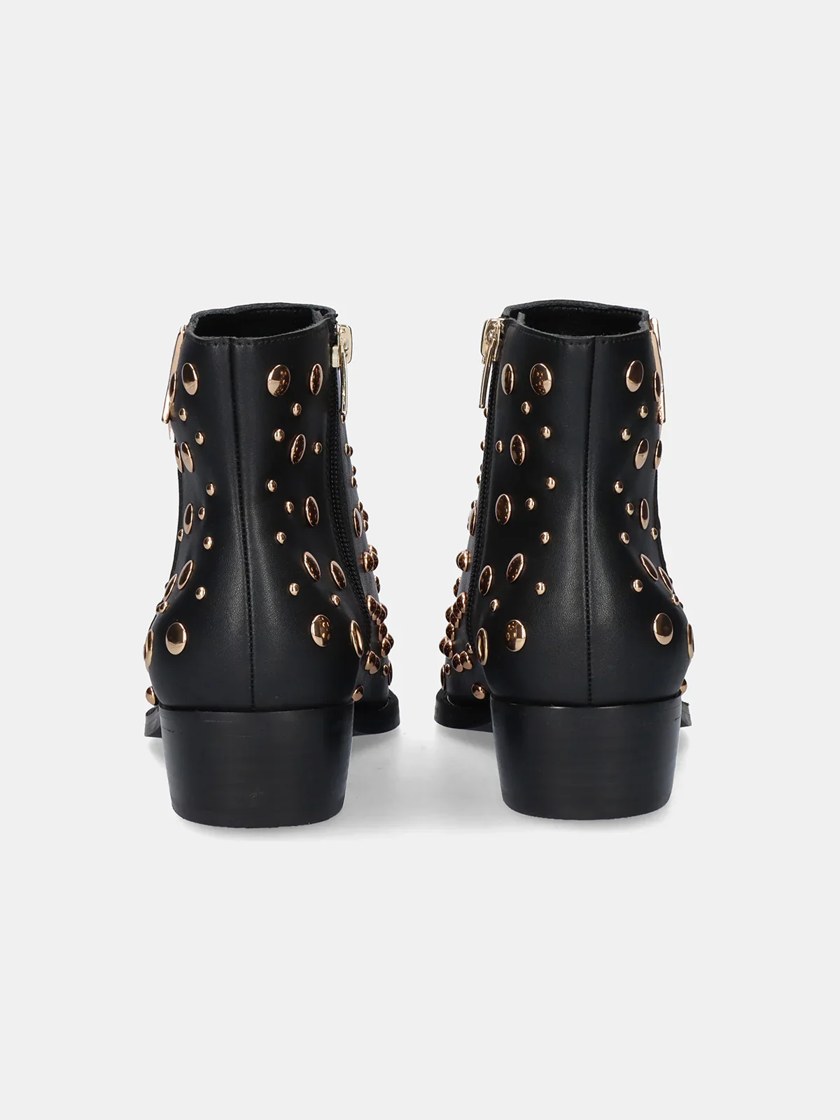 BOTINS BE FREE MILAN 060 BLACK BLACK GOLD - Image 7