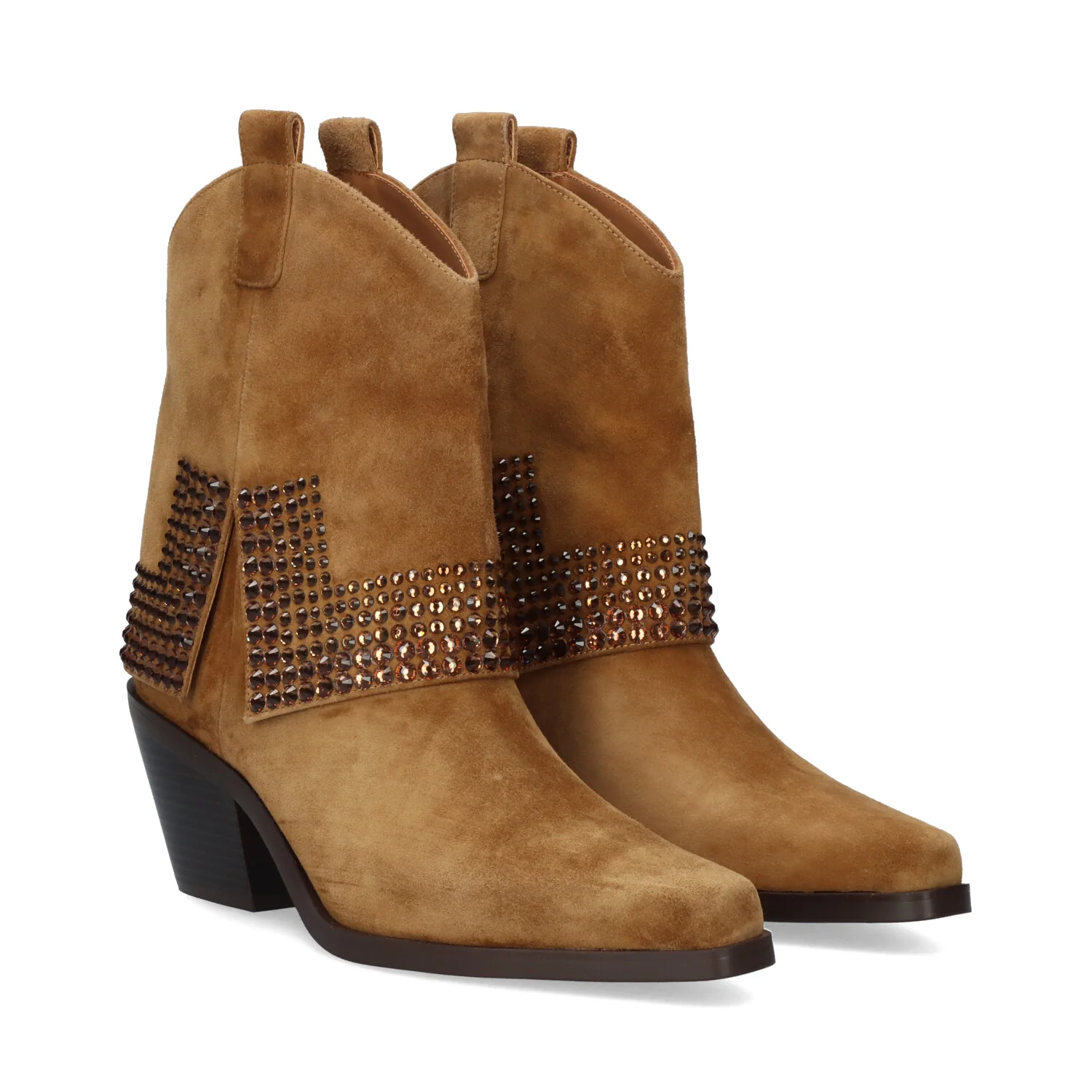 BOTINS BE-FREE SANSE 2529 CAMEL - Image 2