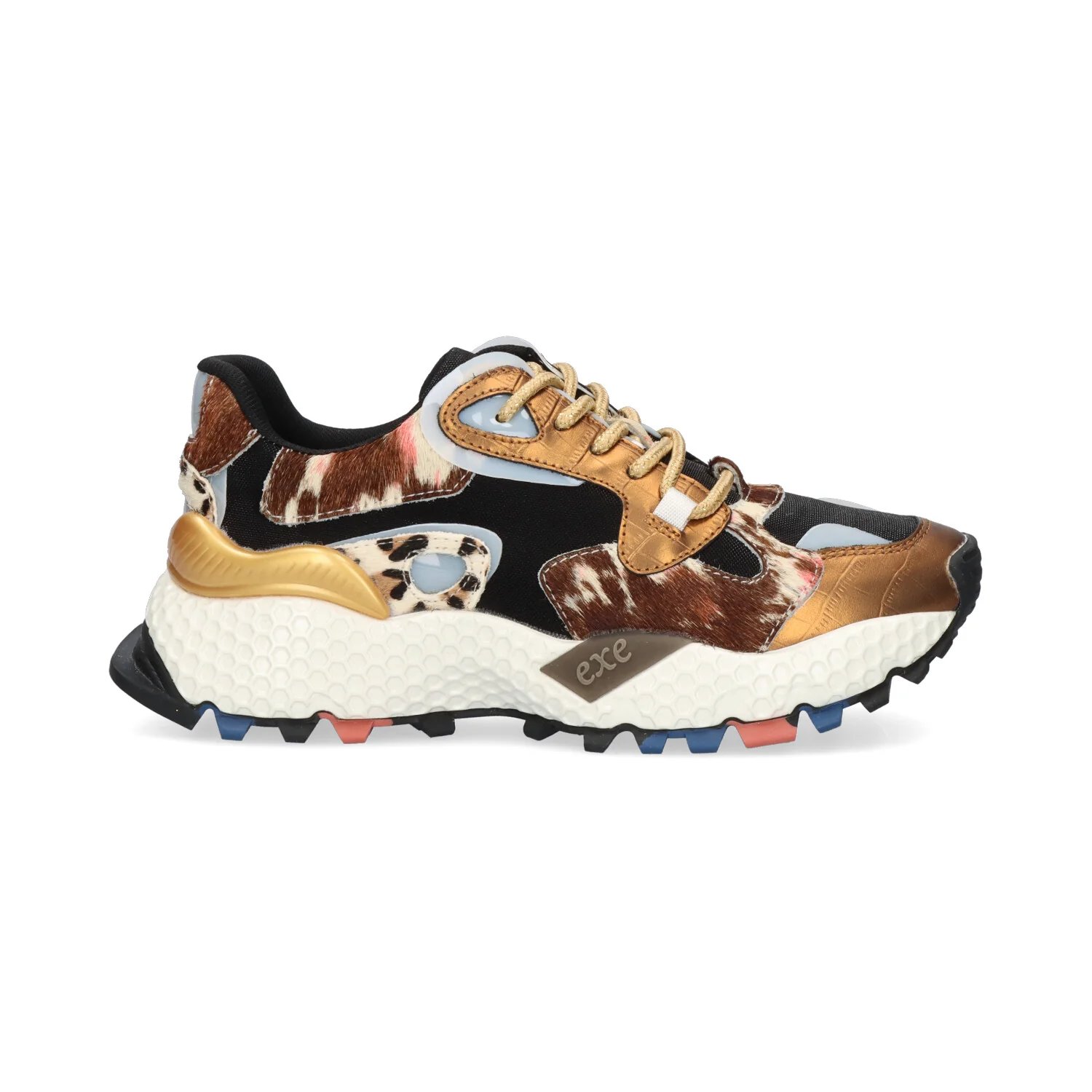 SAPATILHAS EXE 3020-10 BRONZE/BLACK