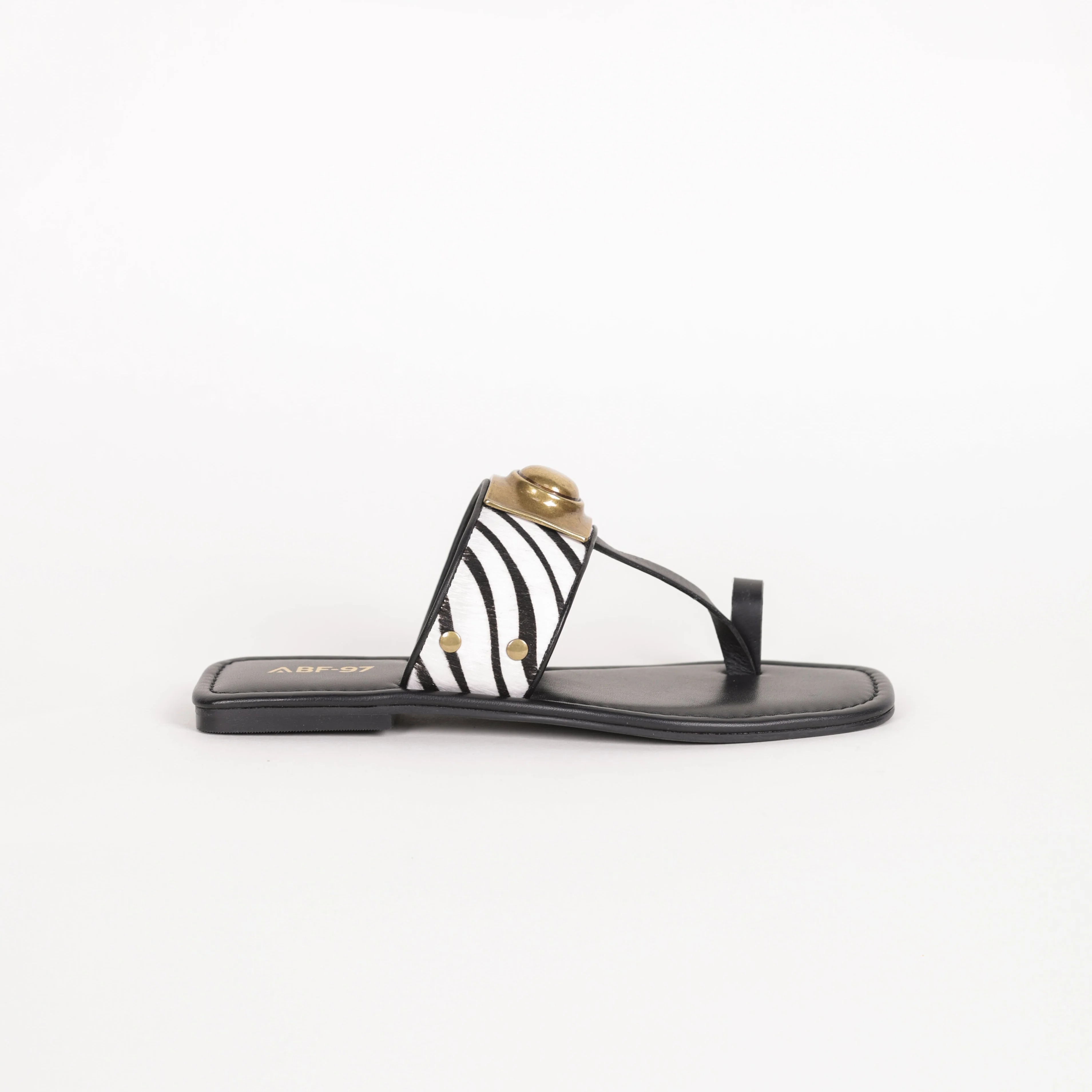 SANDALIAS ABF-97 KS.26.27 BLACK/WHITE - Image 4