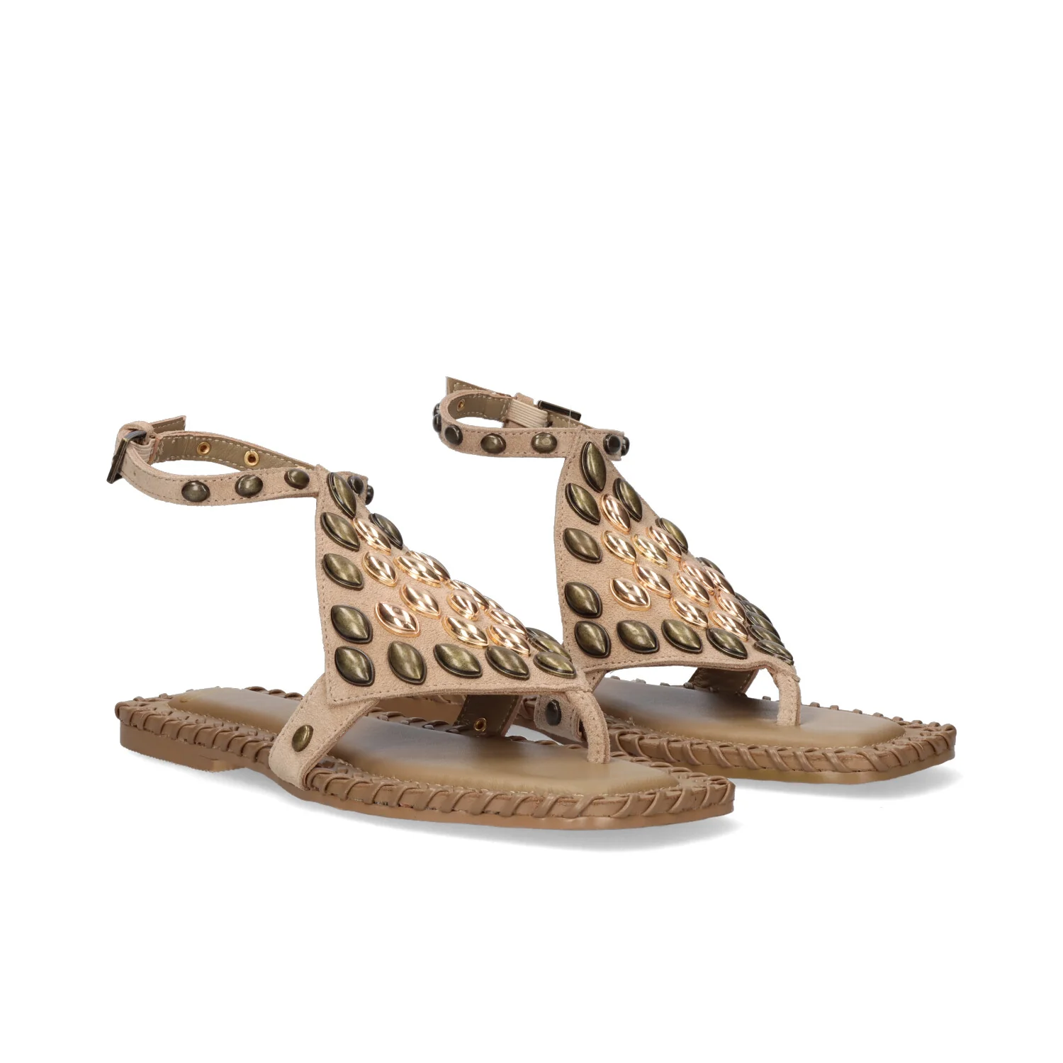 SANDALIAS EXE 815-1 BEIGE - Image 2