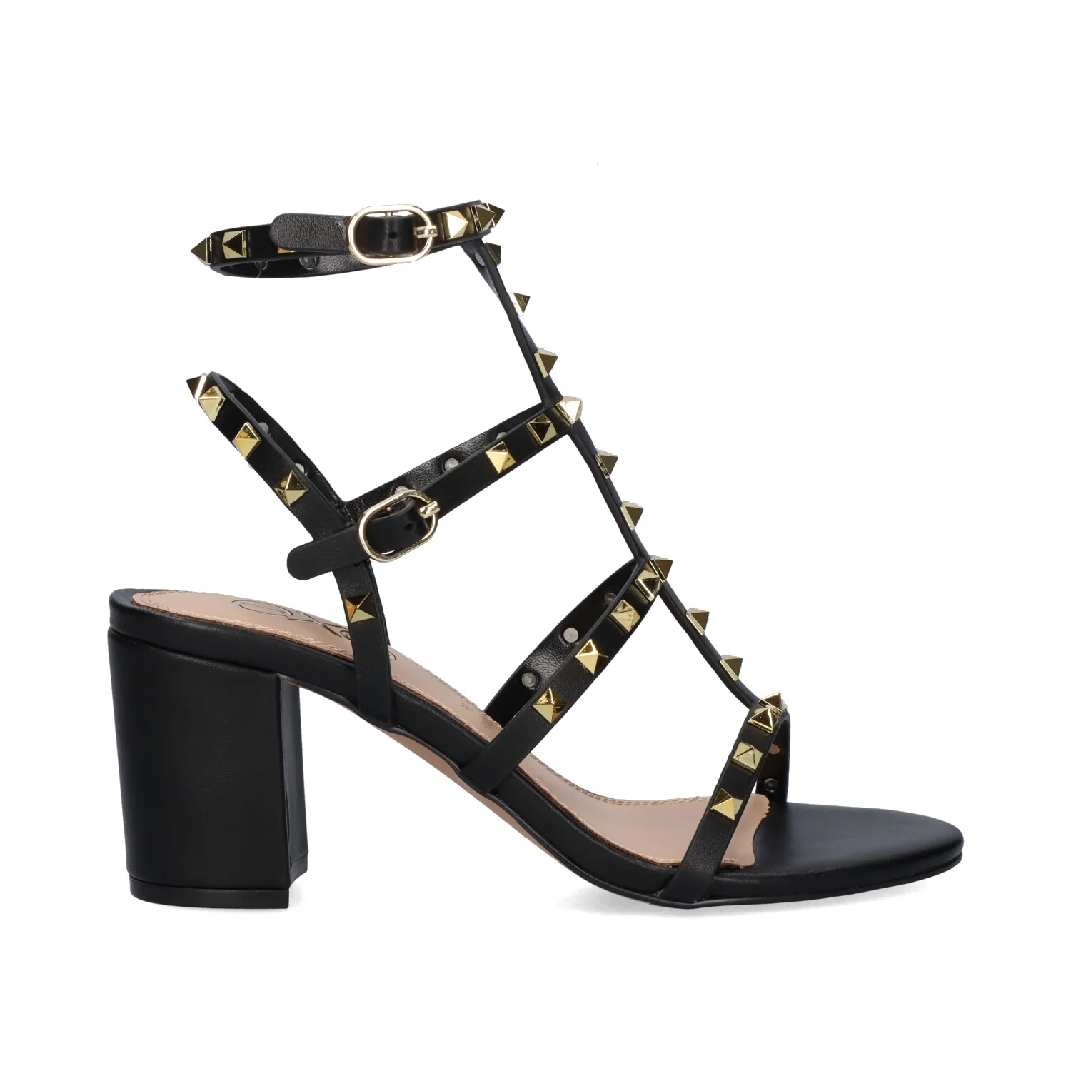 SANDALIAS EXE ADELE-514 BLACK/GOLD - Image 5