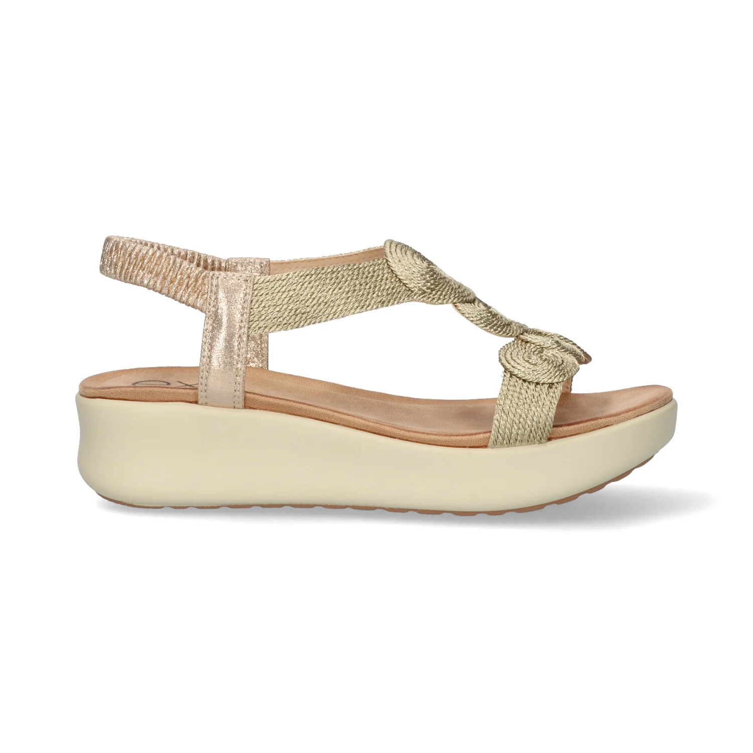 SANDALIAS EXE BZ23170-R3 GOLD