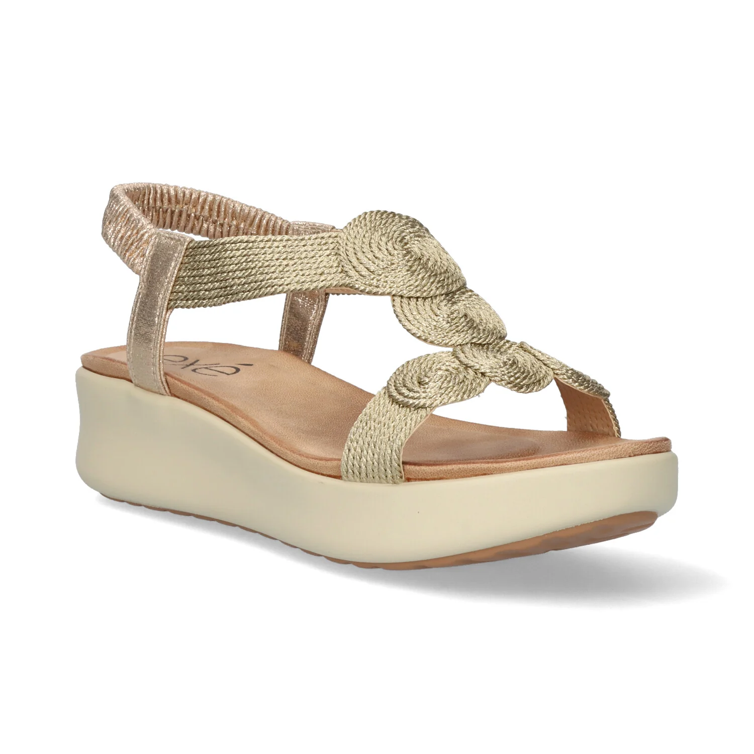 SANDALIAS EXE BZ23170-R3 GOLD - Image 2