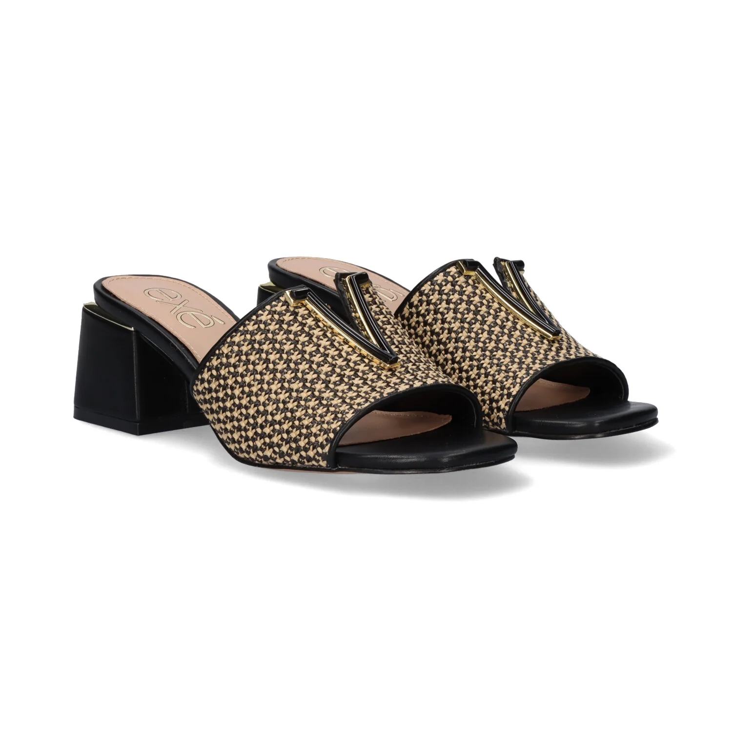 SANDALIAS EXE CARMEN 160 BLACK BEIGE - Image 2