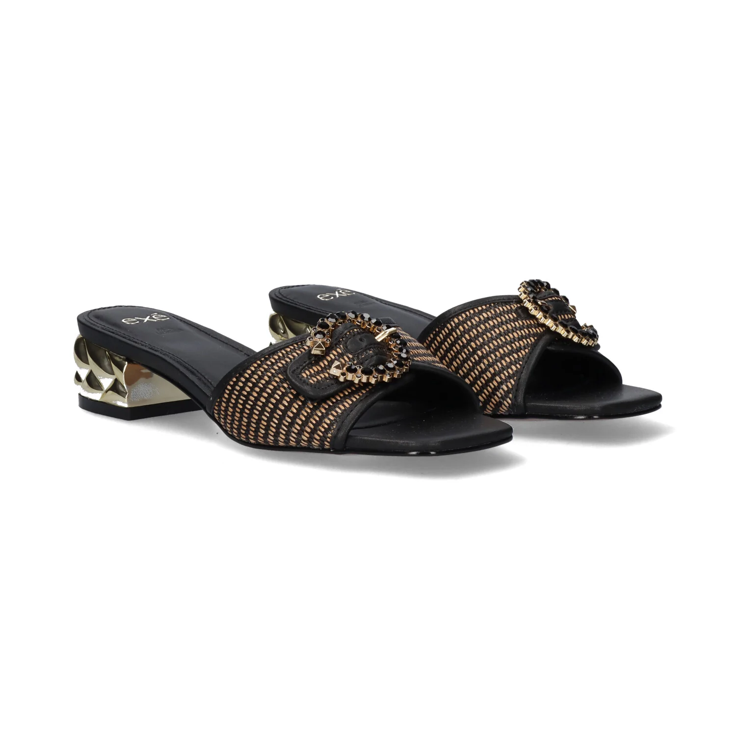 SANDALIAS EXE KATY-410 BLACK/BEIGE - Image 5