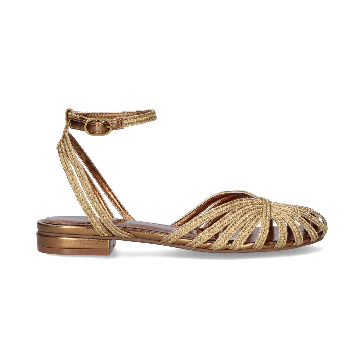 SANDALIAS EXE LOLA-327 ROPE BRONZE - Image 5