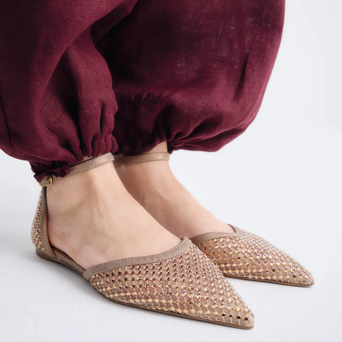 SANDALIAS EXE MIAMI-232 STRASS BRONZE