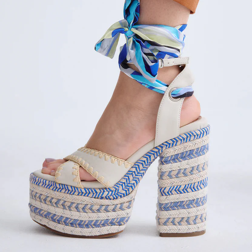 SANDALIAS EXE SIENA 448 ICE BLUE - Image 2