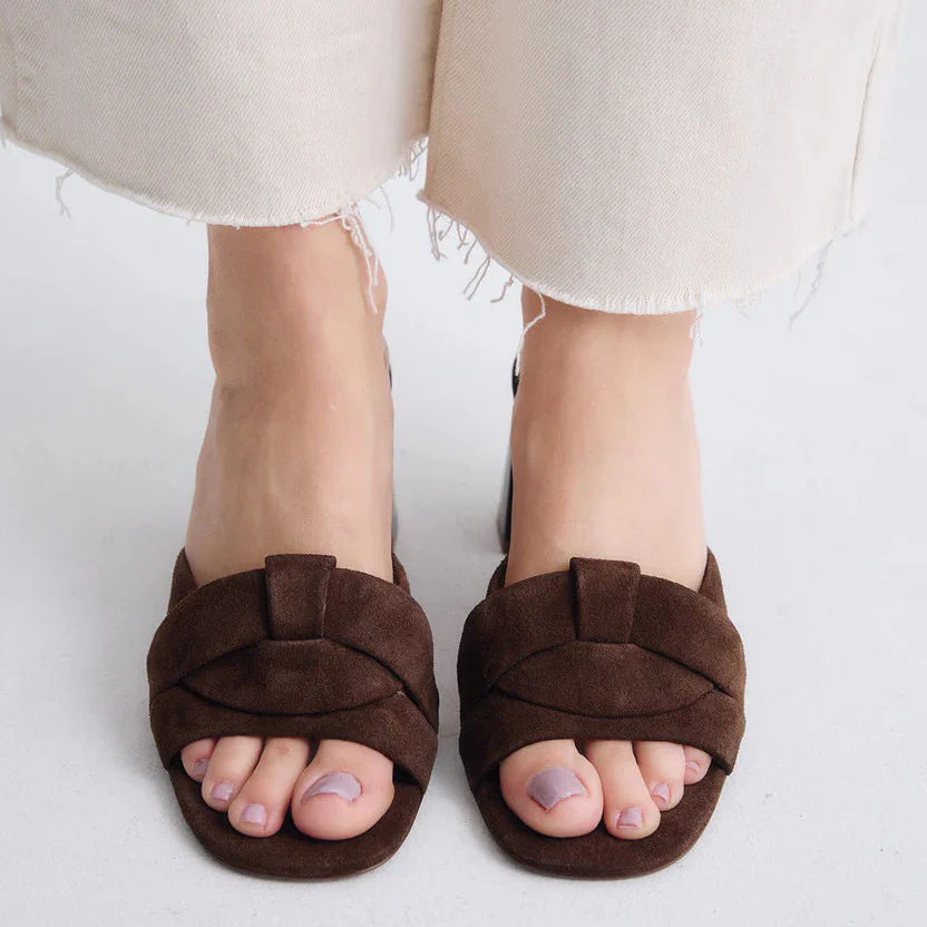 SANDALIAS EXE VENETO-576 SUEDE BROWN - Image 2