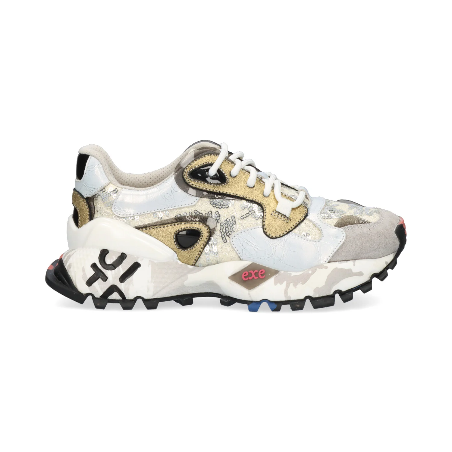 SAPATILHA EXE 134-10 GREY/SILVER