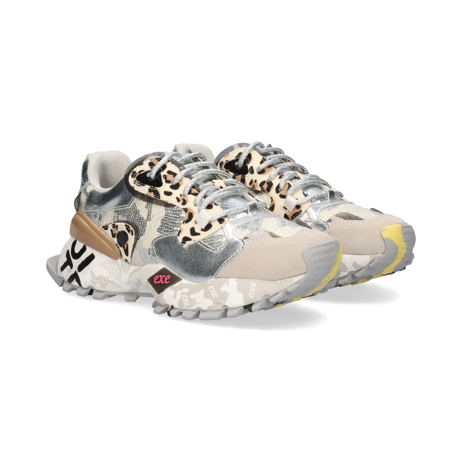SAPATILHA EXE 134-10 LEOPARD GREY - Image 2