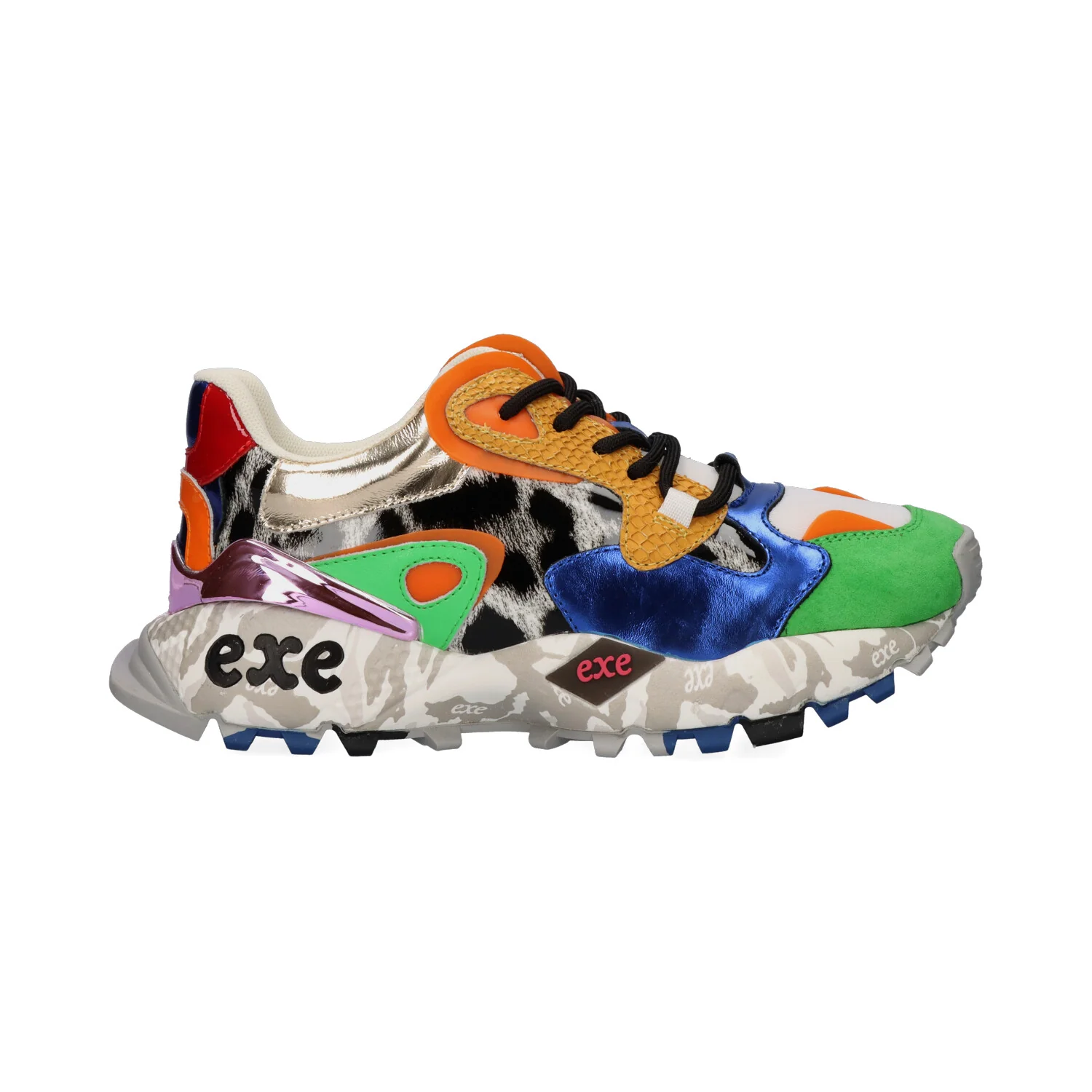 SAPATILHA EXE 134-10 MULTICOLOR