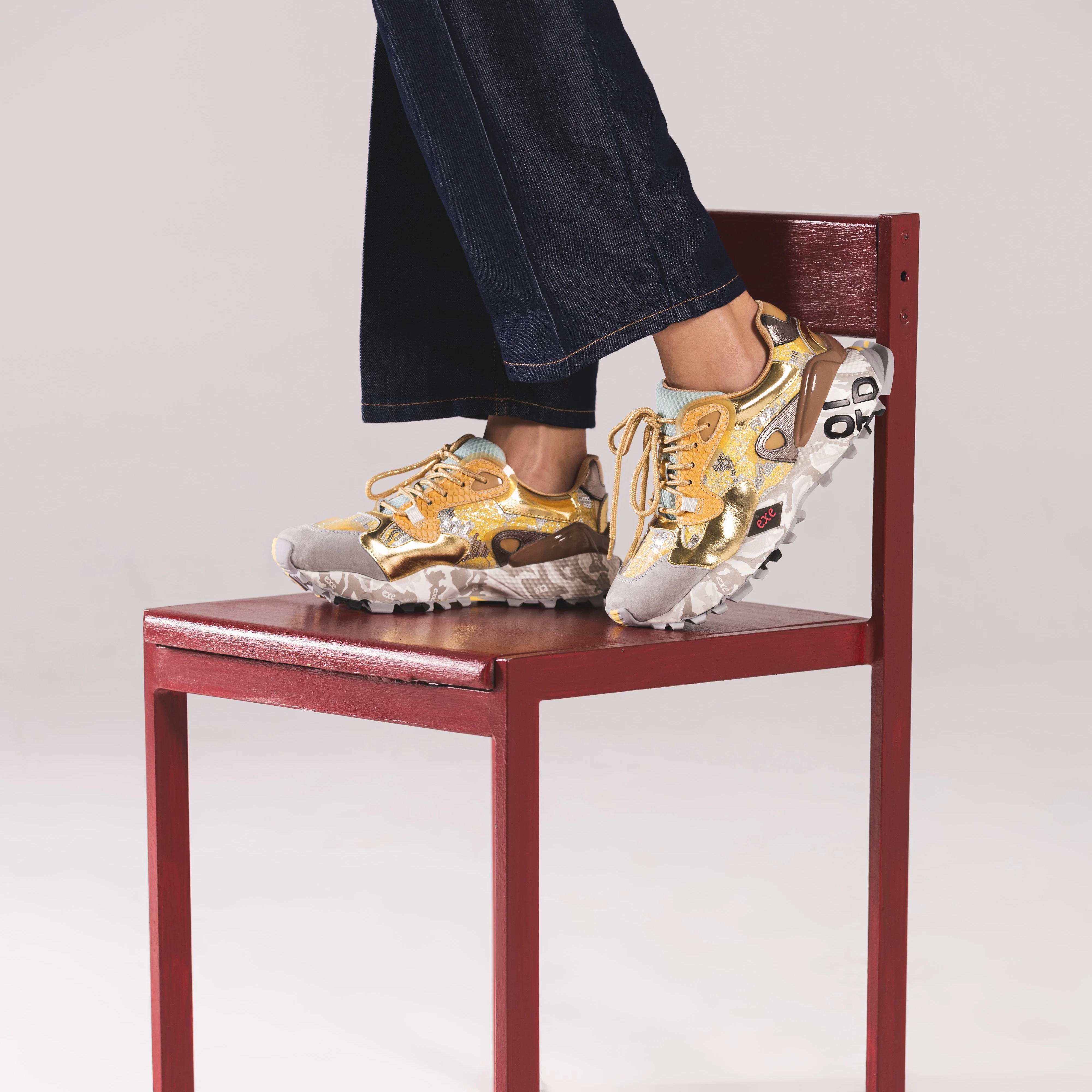 SAPATILHA EXE 134-10 GREY GOLD - Image 3