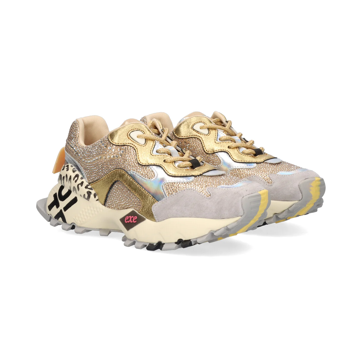 SAPATILHA EXE 134-115 GREY/GOLD - Image 2