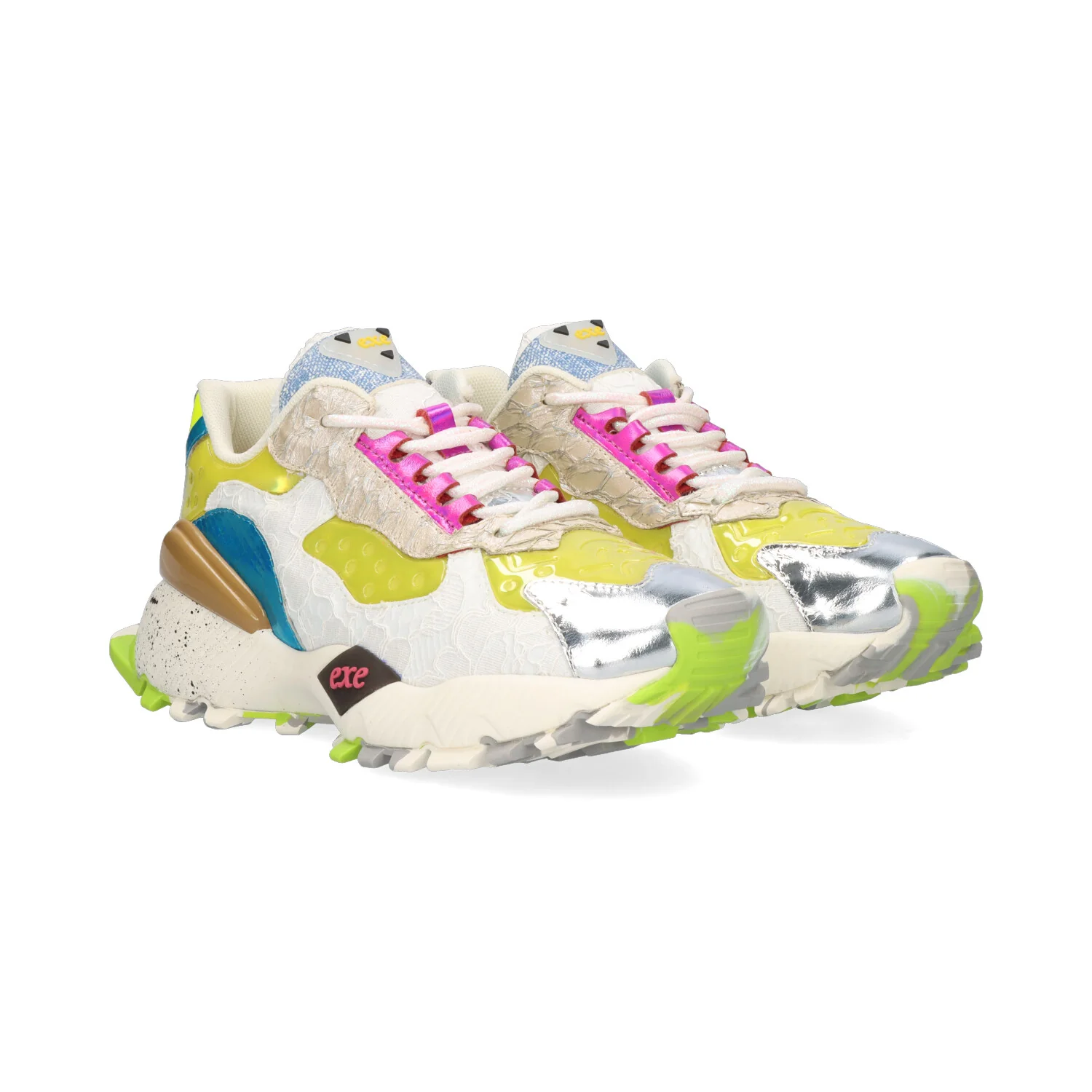 SAPATILHA EXE 134-161 SILVER/YELLOW - Image 6