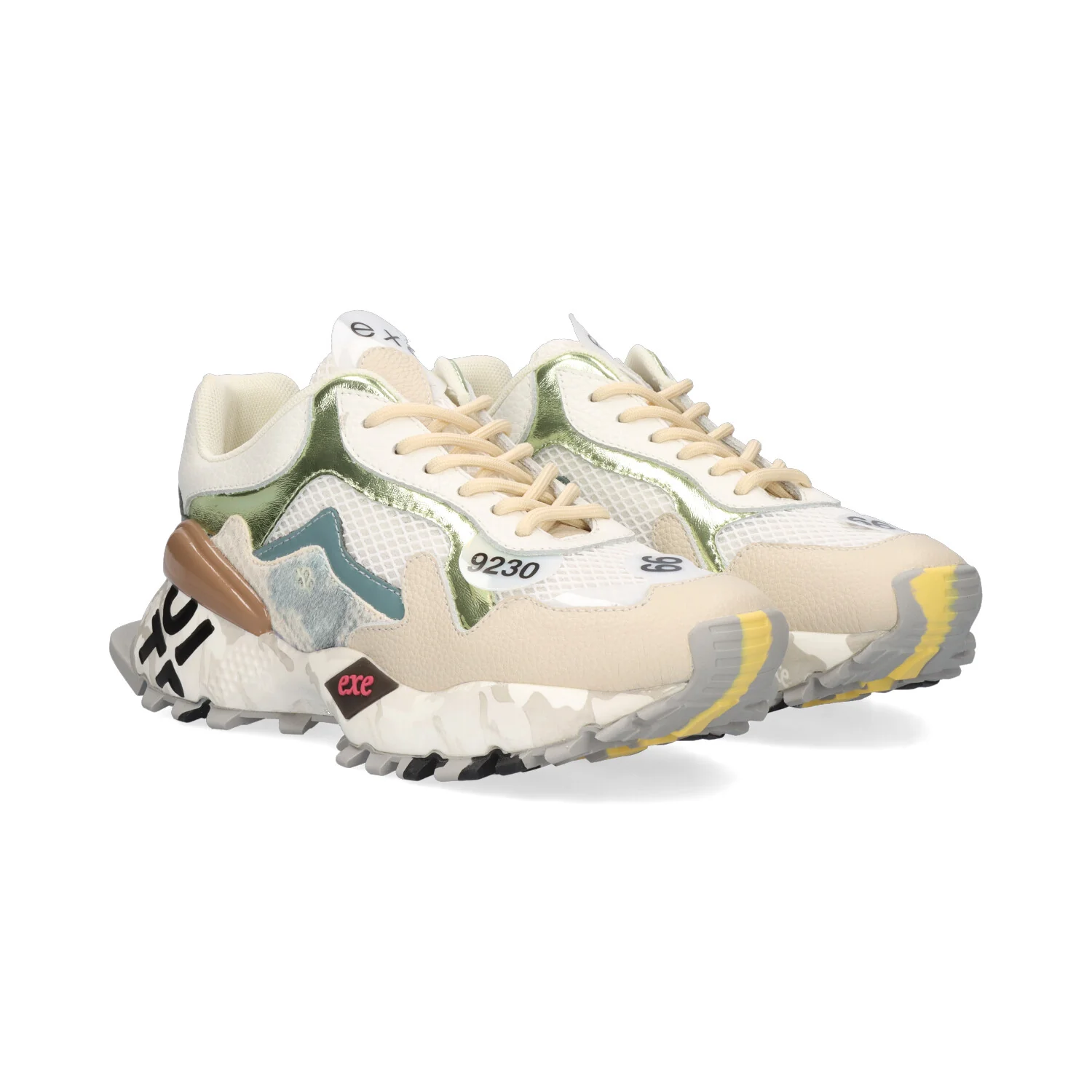 SAPATILHA EXE 134-28 BEIGE/GOLD - Image 6