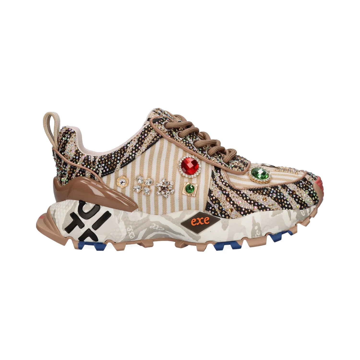 SAPATILHA EXE SY24-6 CAMEL/BLACK - Image 5