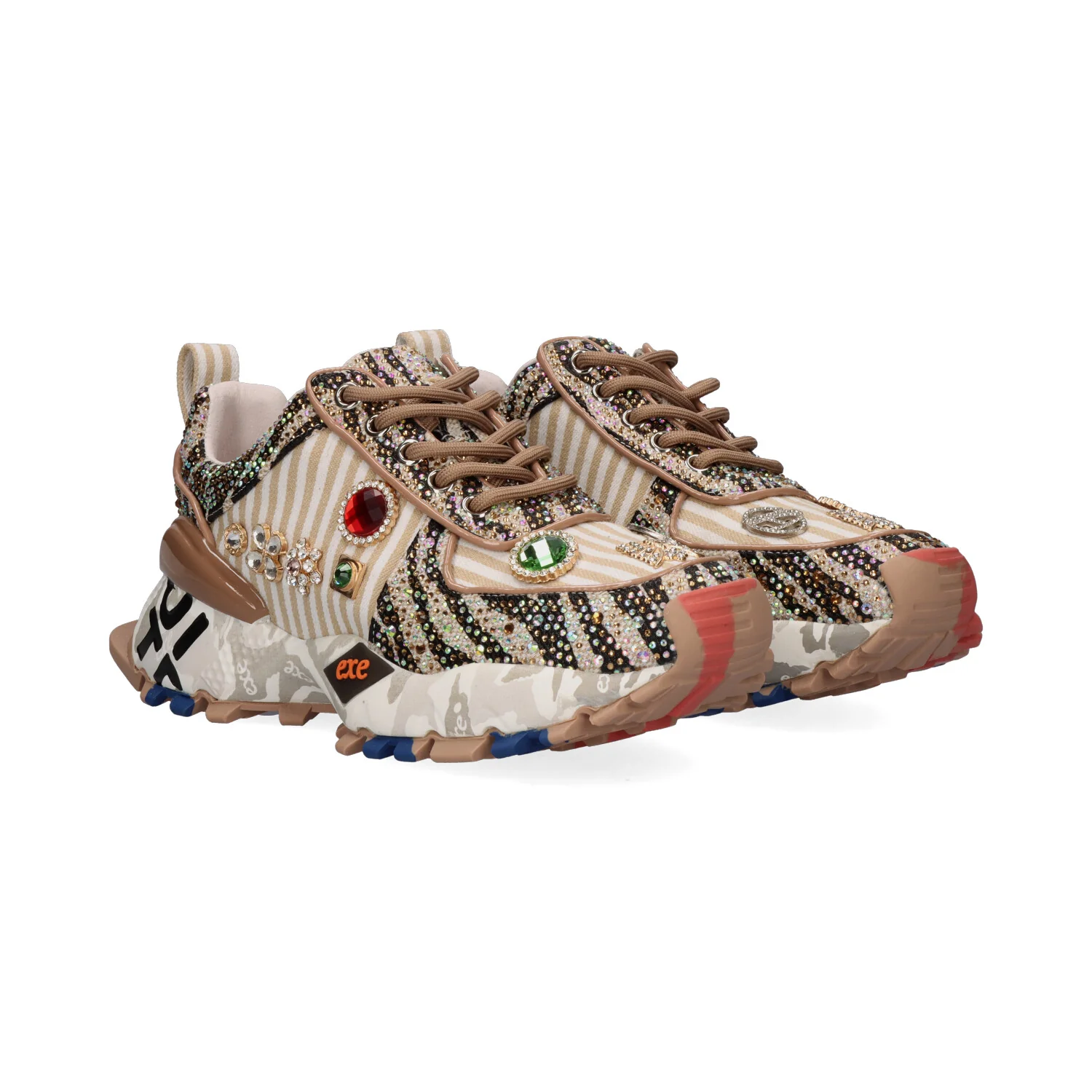 SAPATILHA EXE SY24-6 CAMEL/BLACK - Image 6