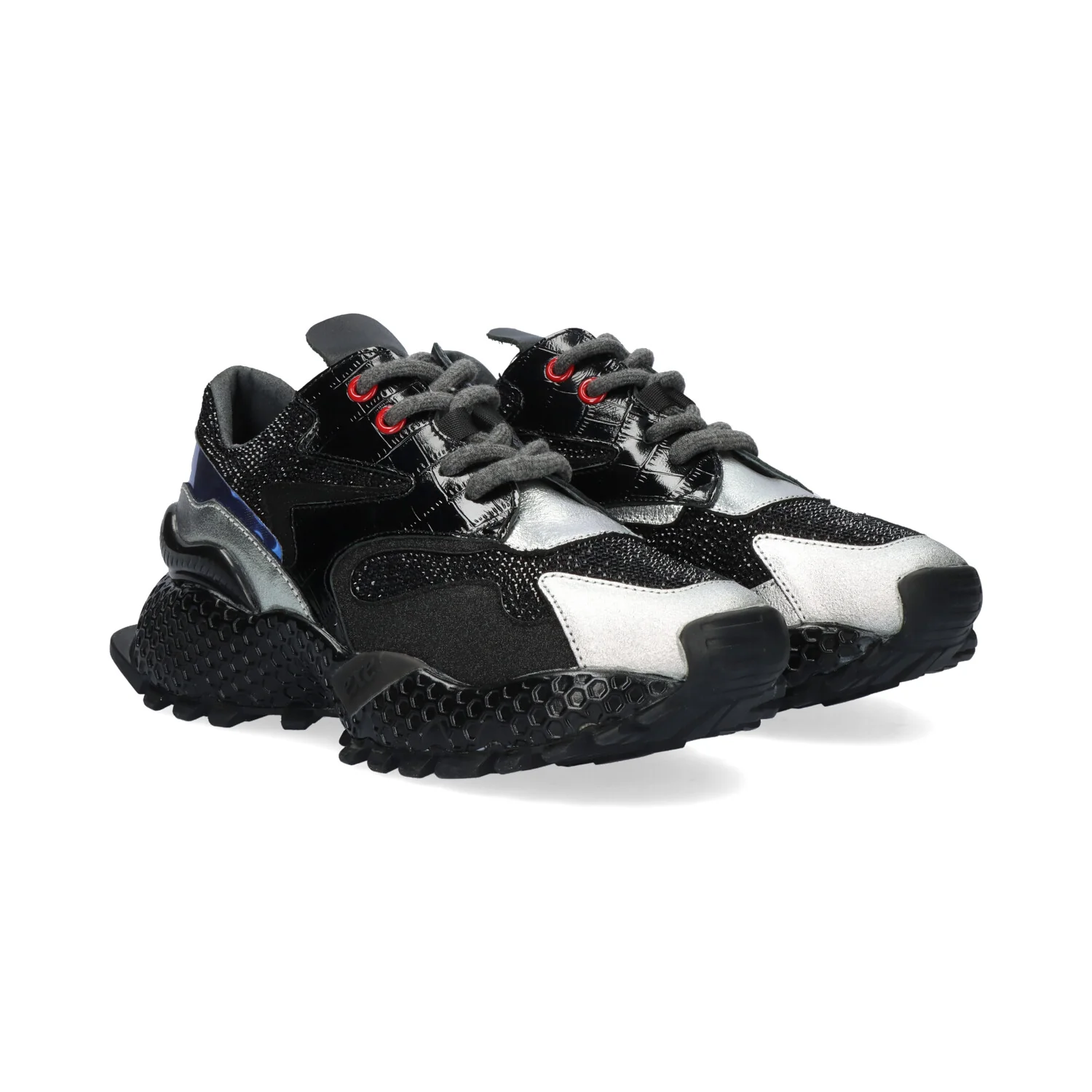 SAPATILHA EXE 3020-8 BLACK/SILVER - Image 2