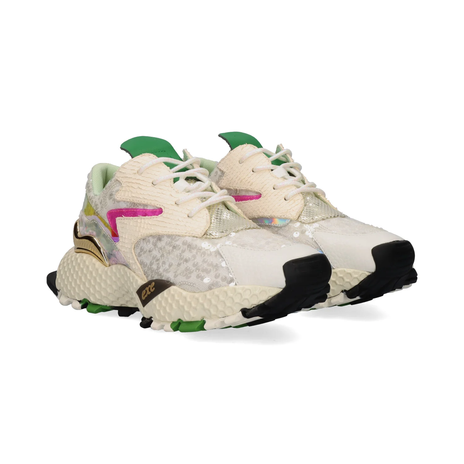 SAPATILHA EXE 3020-8A GREEN FUXIA - Image 2