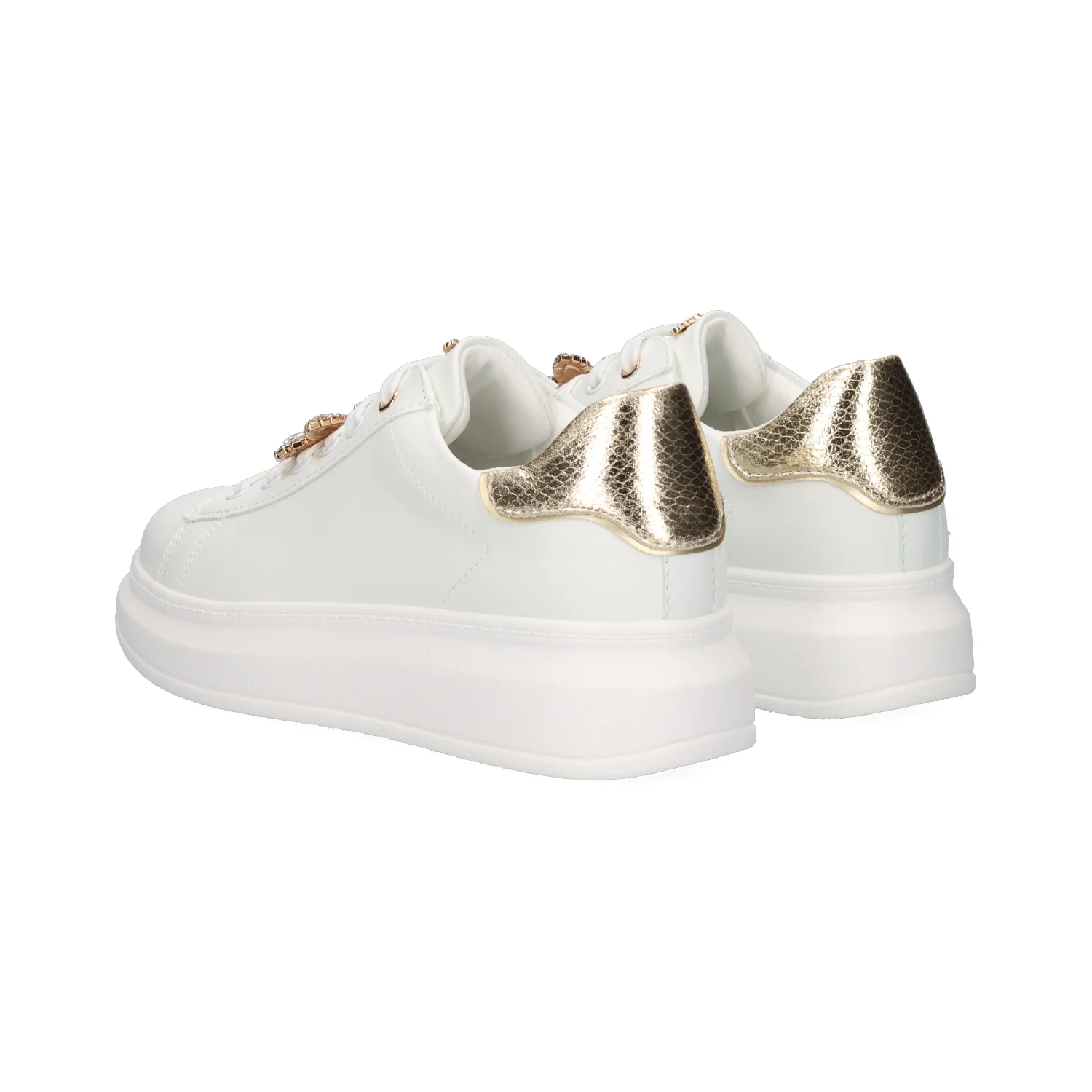 SAPATILHA EXE 66-232EX541 WHITE/GOLD - Image 4