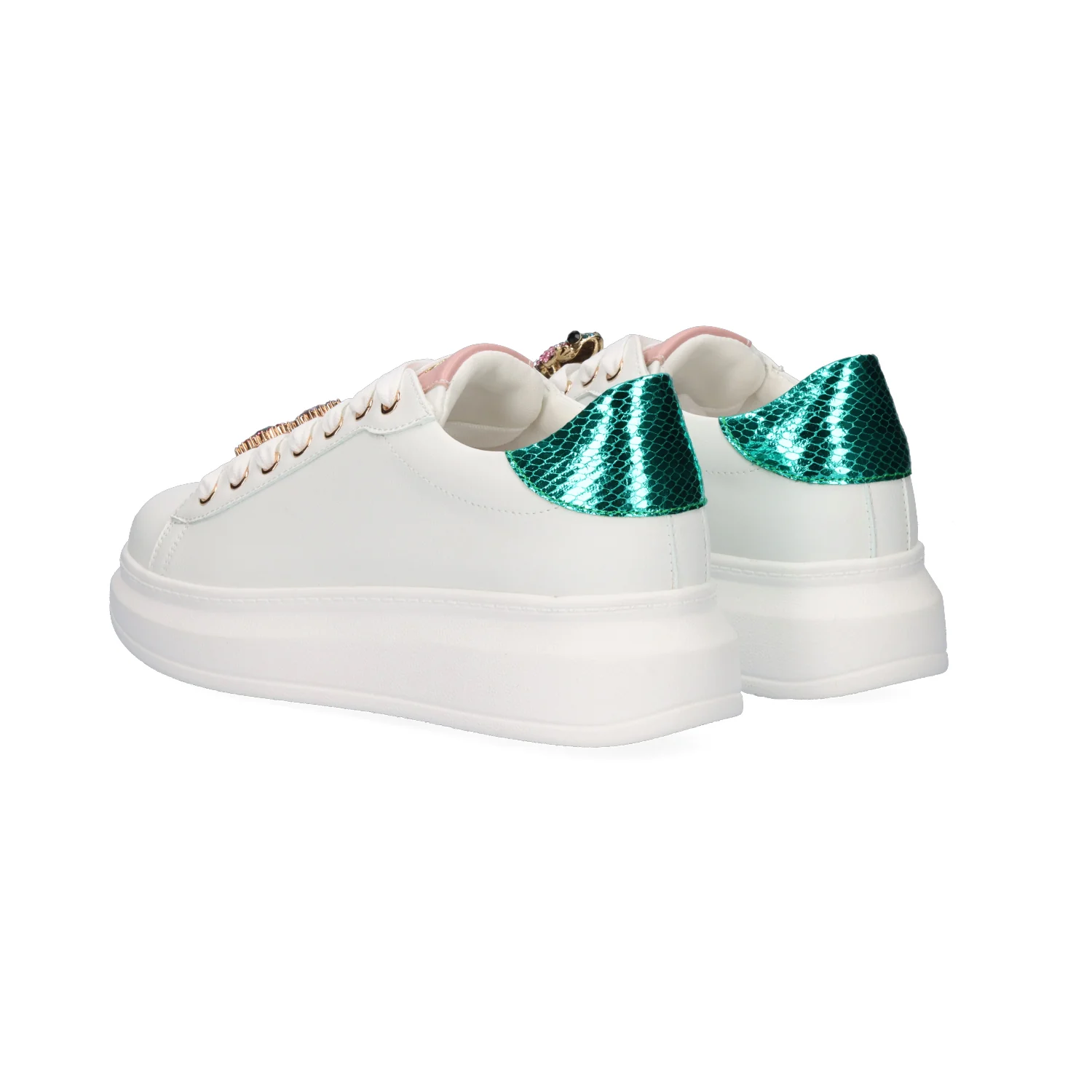 SAPATILHA EXE 66-51EX03 WHITE/GREEN - Image 4