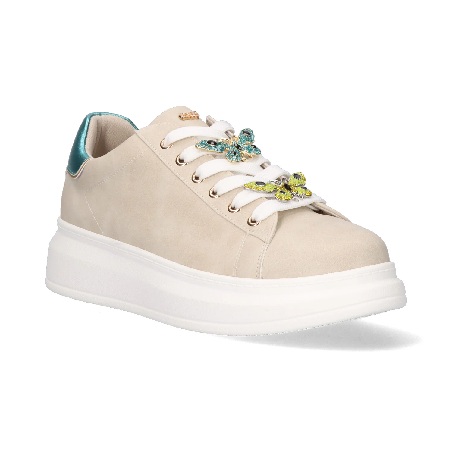 SAPATILHA EXE 66-61EX11 OFFWHITE/BLUE - Image 2