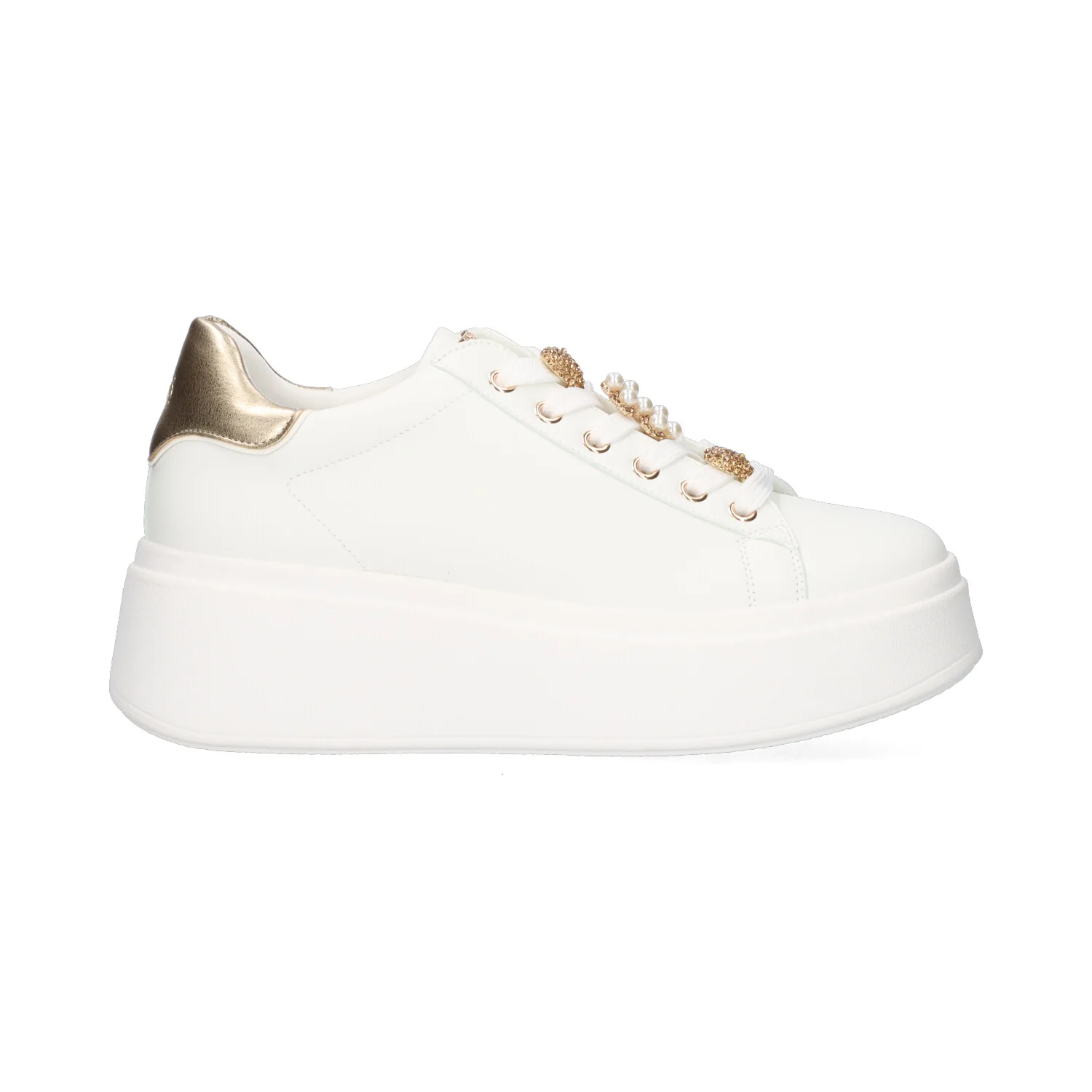 SAPATILHA EXE 66-61EX12 WHITE/GOLD