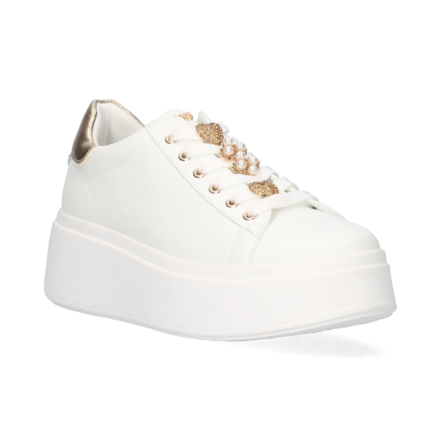 SAPATILHA EXE 66-61EX12 WHITE/GOLD - Image 2