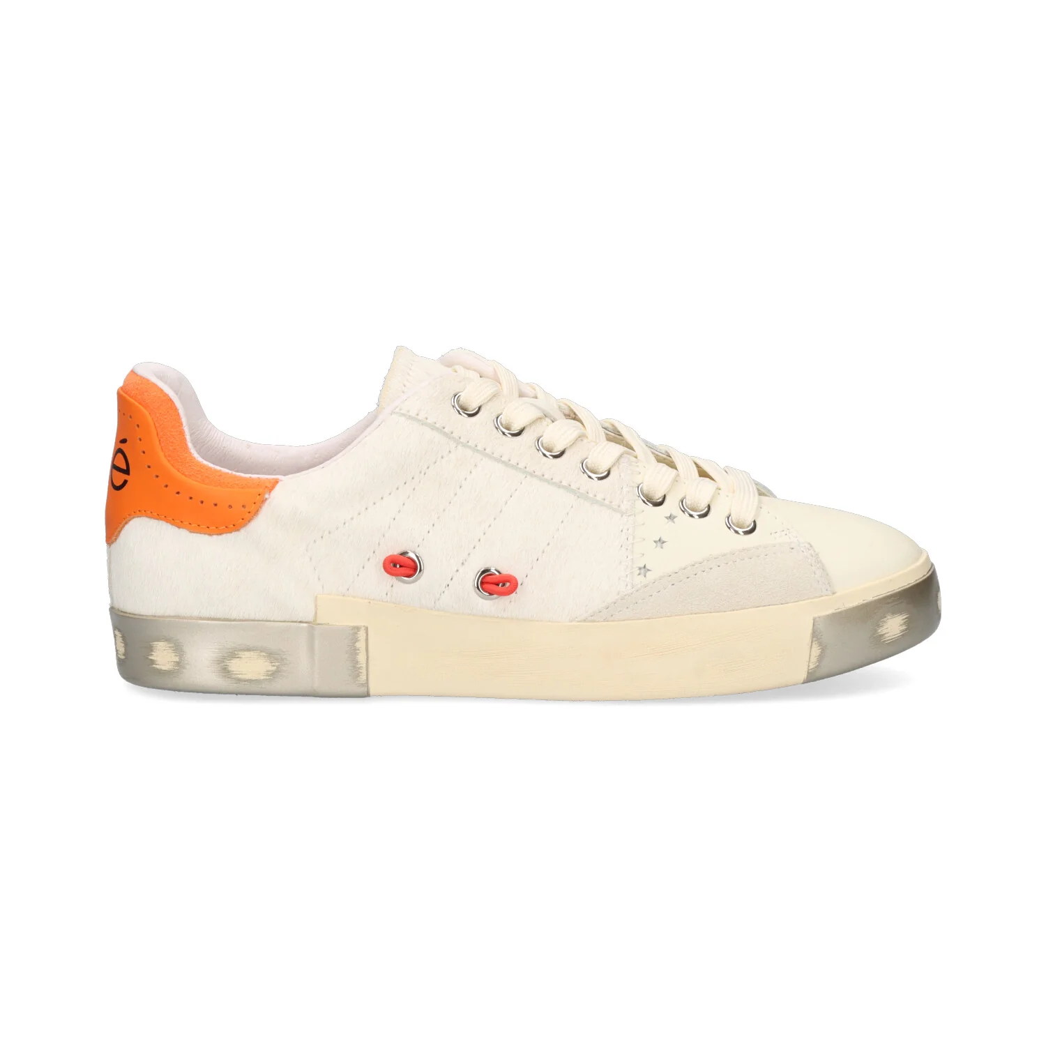 SAPATILHAS EXE 705-1 BEIGE/ORANGE