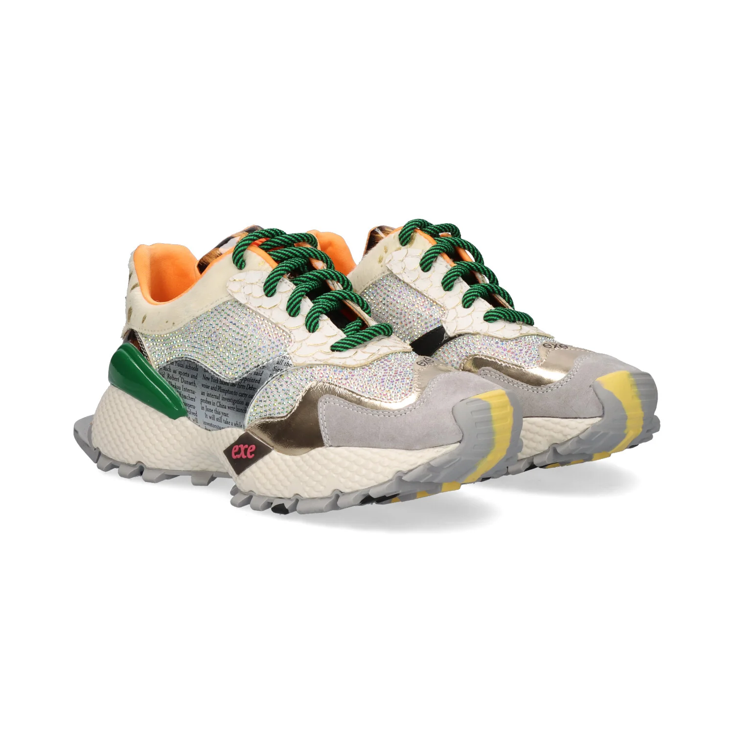 SAPATILHA EXE 8830-1 GREY/GOLD - Image 2