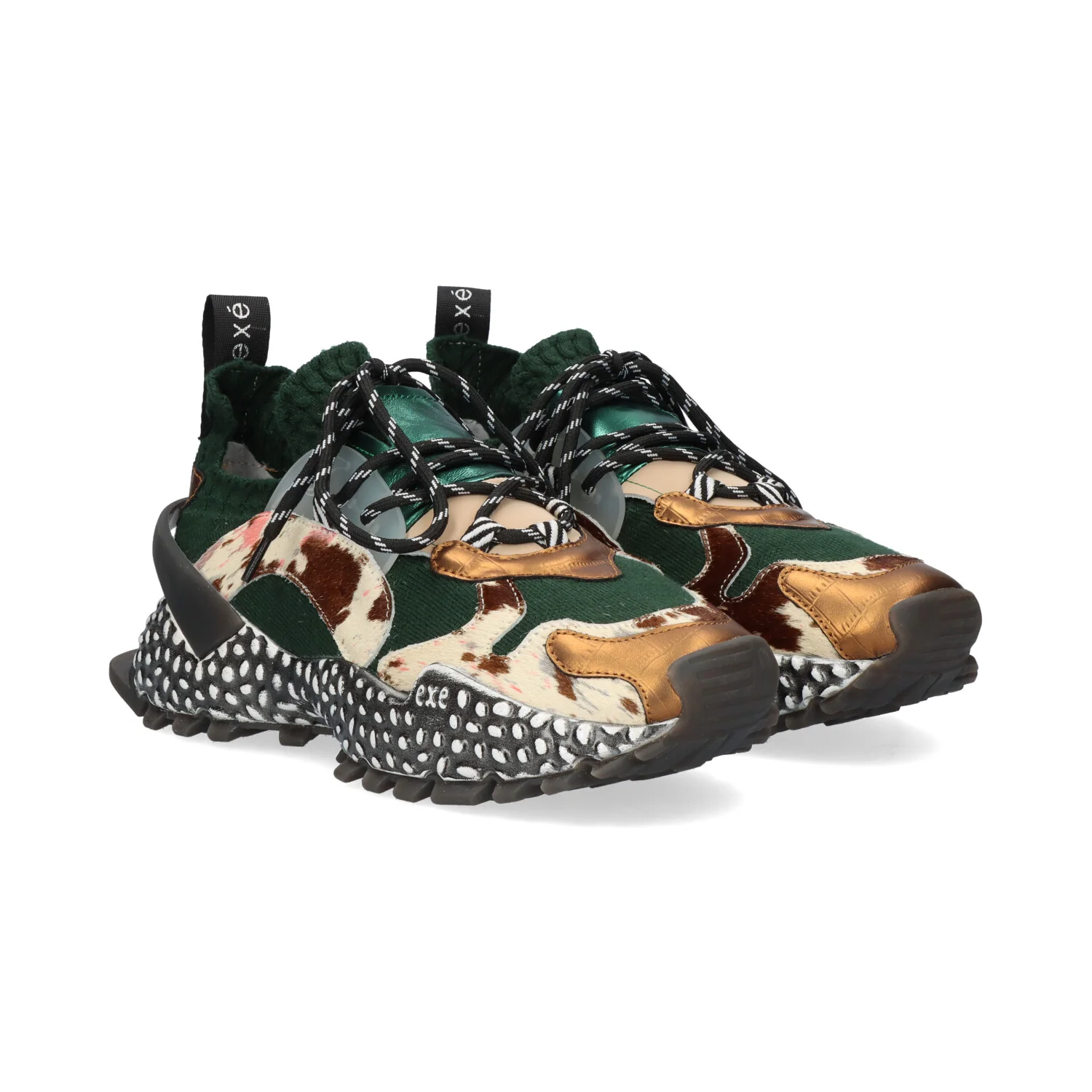 SAPATILHA EXE 999-20 BRONZE/GREEN - Image 2