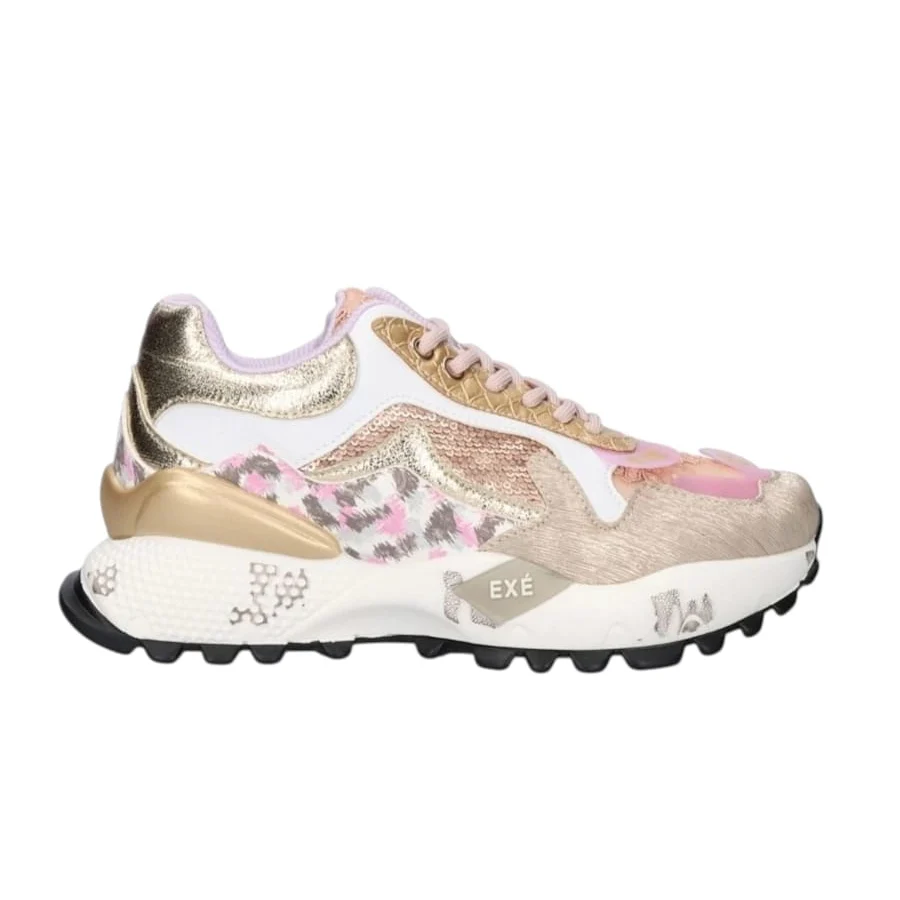 SAPATILHA EXE D190608-13 BEIGE/PINK