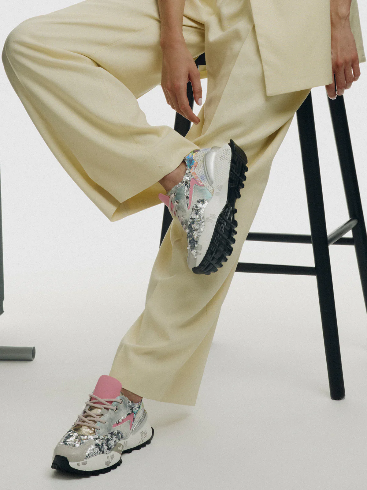 SAPATILHA EXE D190608-17 WHITE/PINK - Image 3