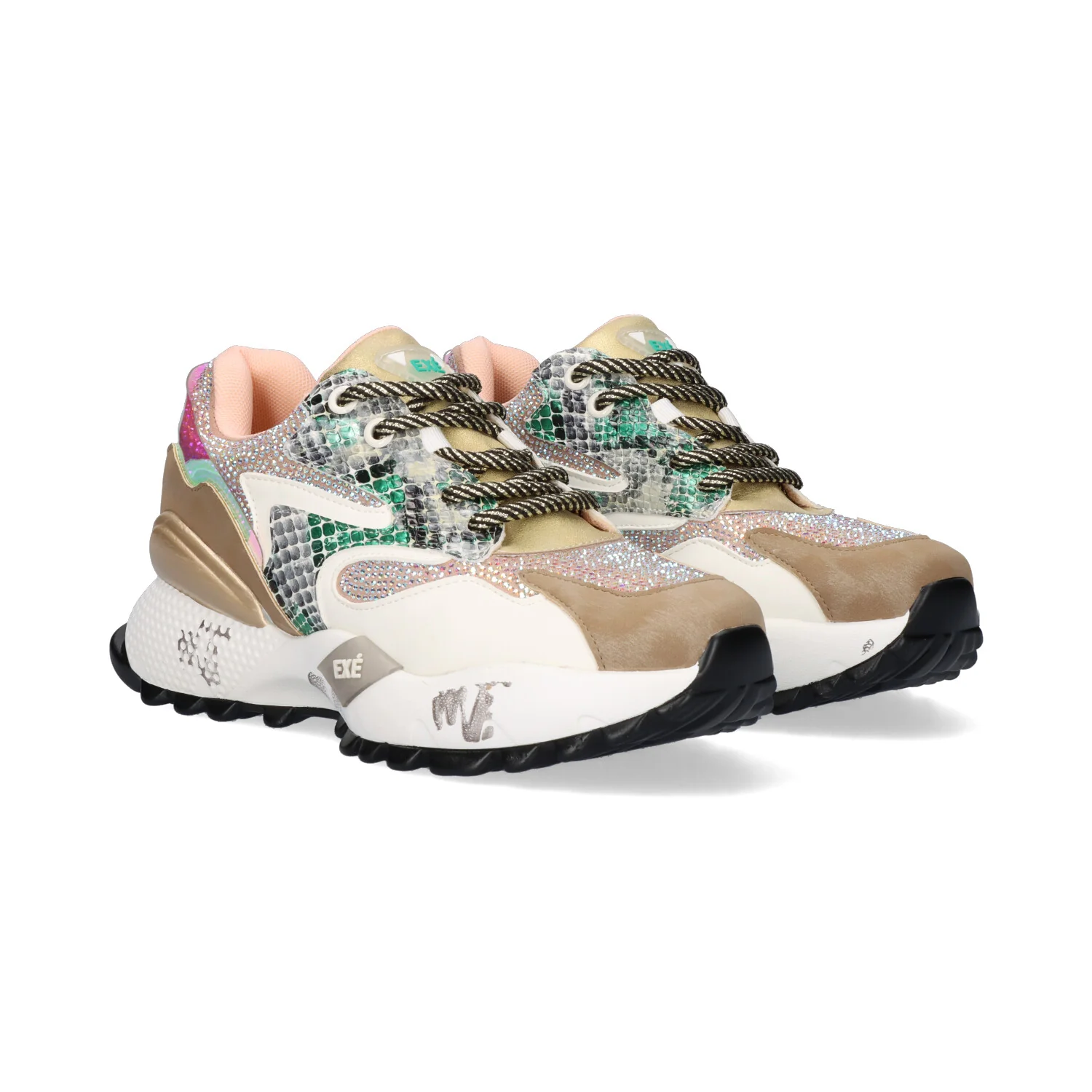 SAPATILHA EXE D190608-17B GOLD/GREEN - Image 6