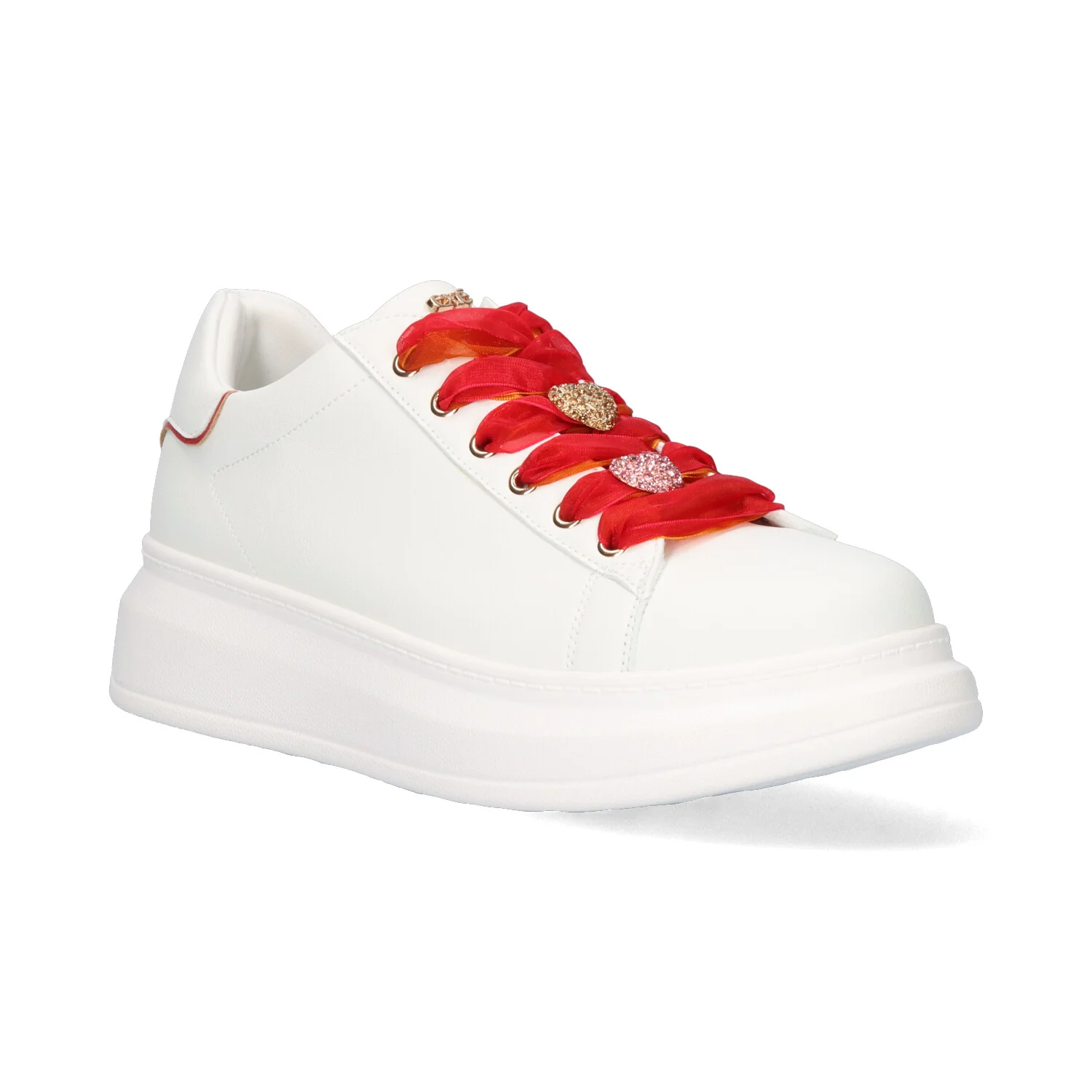 SAPATILHA EXE 66-61EX10 WHITE/RED - Image 2