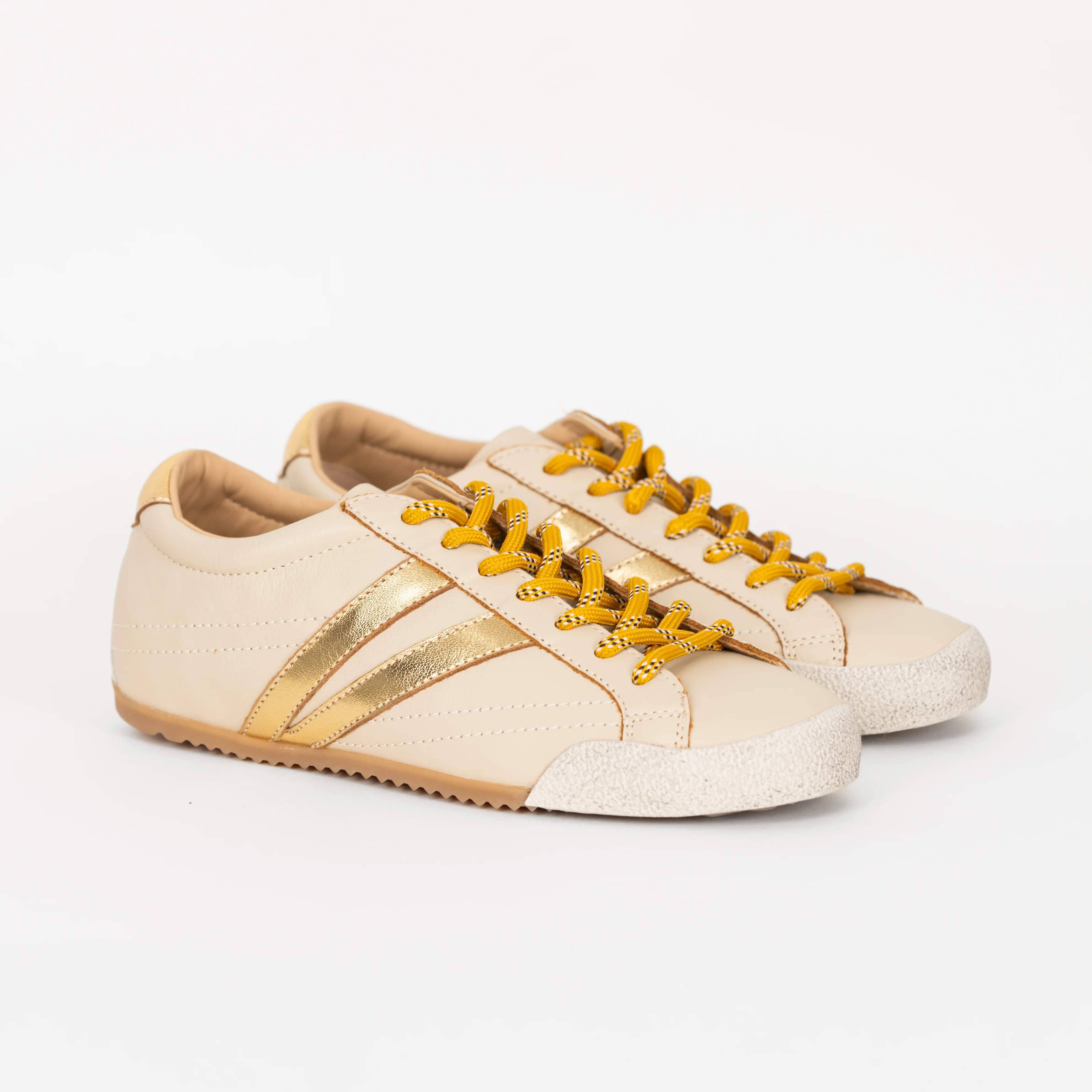 SAPATILHAS ABF-97 LANA BEIGE/GOLD - Image 6
