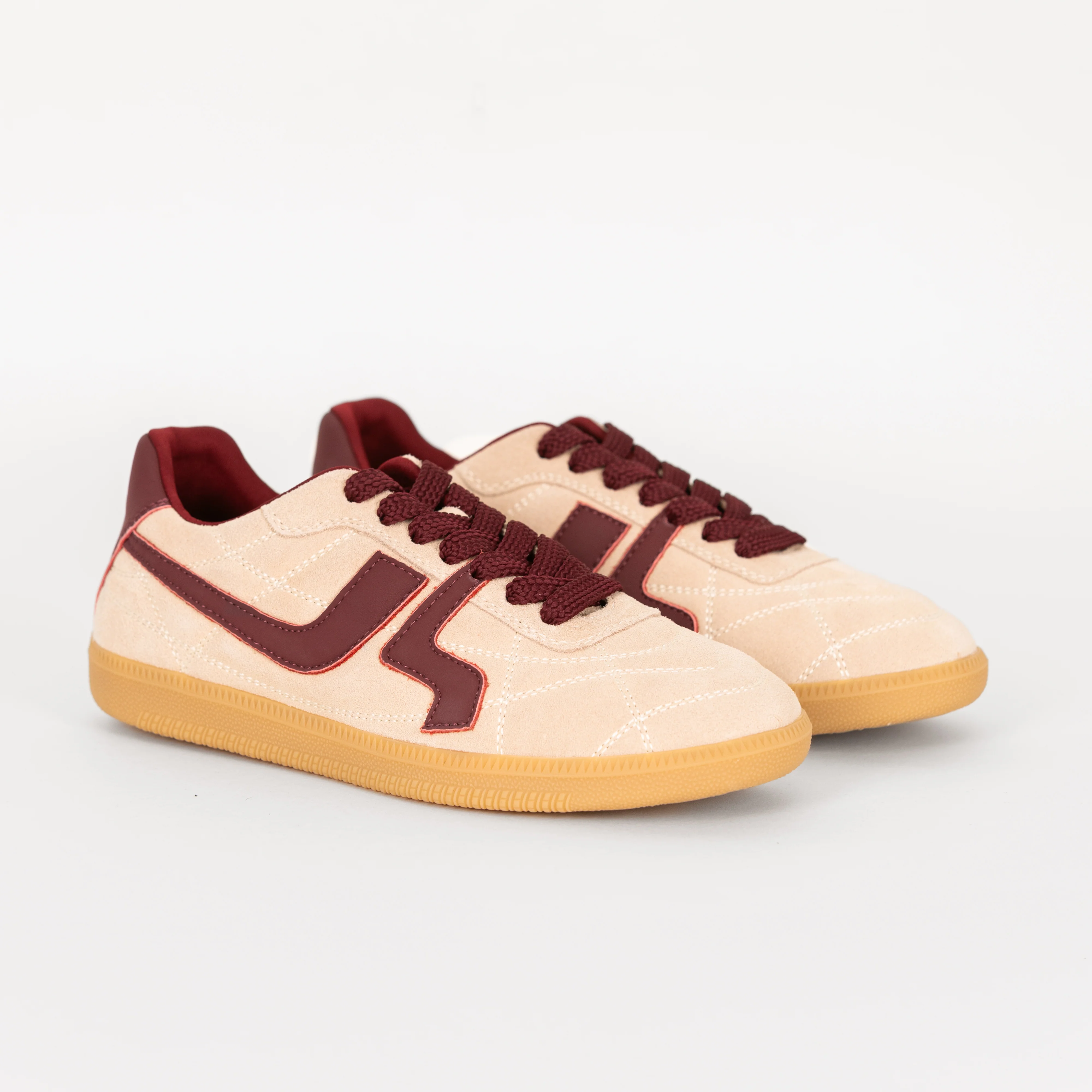 SAPATILHAS ABF-97 SASHA BEIGE/BORDEAUX - Image 5