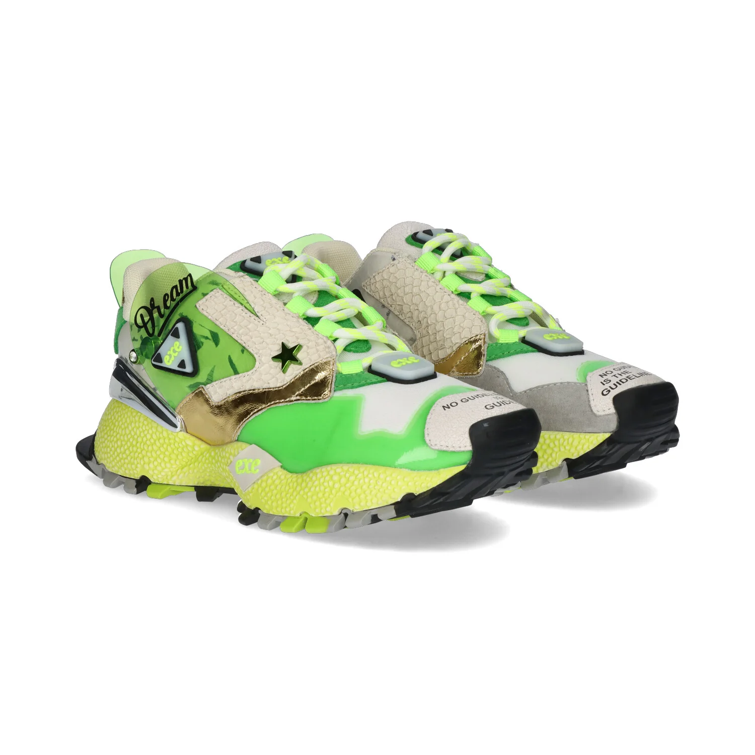SAPATILHAS EXE 928-3 GREEN/WHITE - Image 2