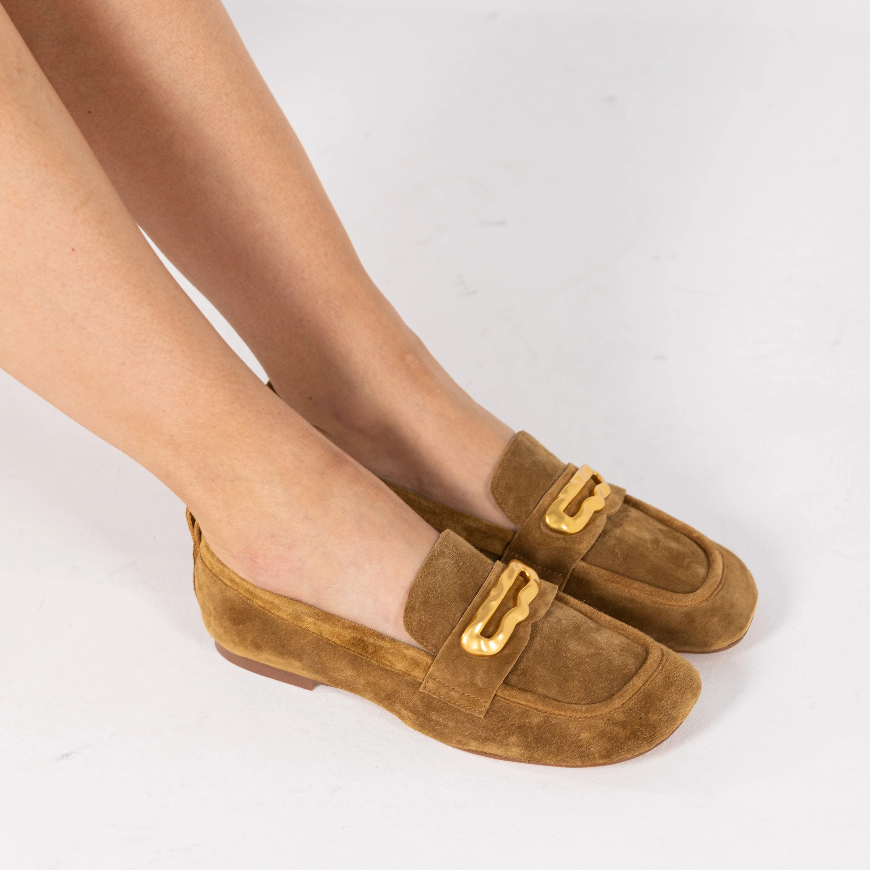 SAPATOS ABF-97 ESTELA SUEDE CAMEL - Image 3